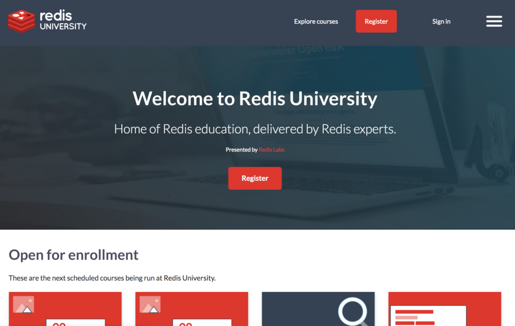 open edx - redis university example